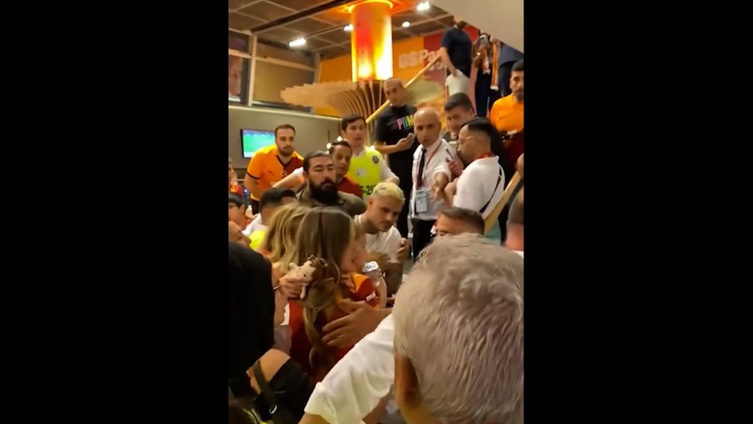 Sosyal medya bu videodan bahsediyor! Icardi Led Fan 2