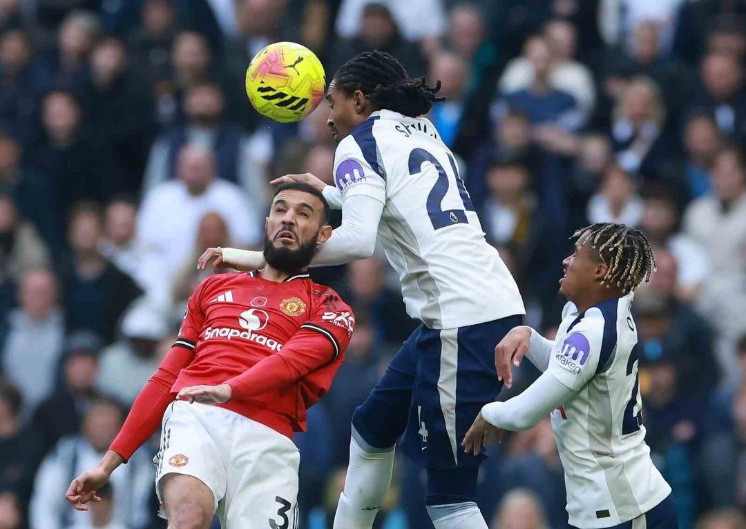 Son dakikalarda gelen goller Tottenham ile Manchester United'ı eşitledi! 2